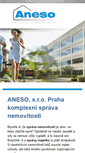 Mobile Screenshot of aneso.cz