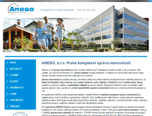 Tablet Screenshot of aneso.cz